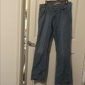 Signature by Levi Strauss Men's Bootcut Jeans - Dark Blue